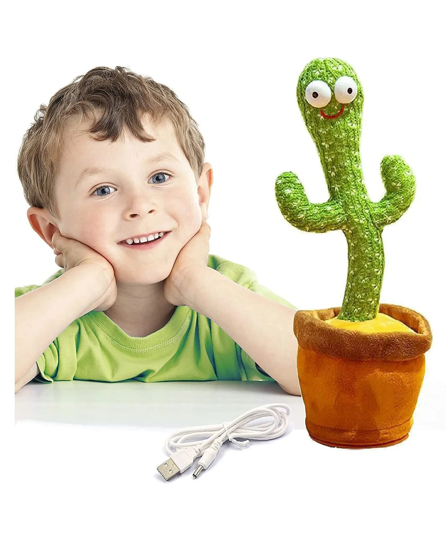 Singing Talking Recording Dancing Cactus Toy