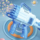 32 Holes Bubble Maker Gatling Bubble Gun